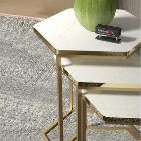 Set 3 masute de cafea, Aurora, 25067