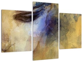 Tablou - Portretul femeii, desen (90x60 cm)