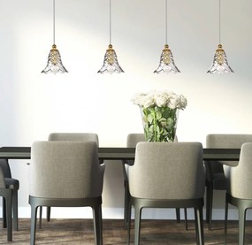 Lustra suspendata deosebita design LUX TULIP 08-CH