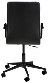 Scaun de birou pe roți Actona Wislow, negru