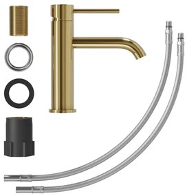 Baterie de lavoar BATH DELUXE 28-018-01-64-02 SOVANG 18,3 cm alamă lucioasă