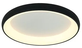 Plafoniera LED dimabil design modern Pingi negru