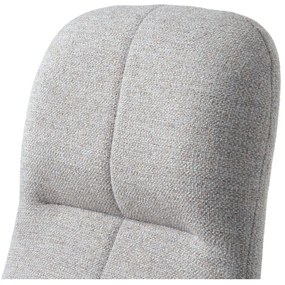 Fotoliu gri deschis pivotant de relaxare Manning – Unique Furniture