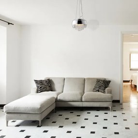 Lustră LED pe cablu LUNA 1xE14/40W/230V