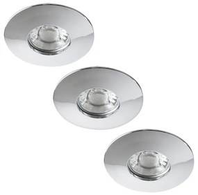 Rabalux 1072 - SET 3xLED Lampă încastrată baie RANDY 3xLED/4W/230V