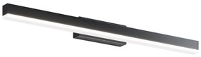 Aplica LED de perete pentru oglinda, tablou design modern Fichte negru