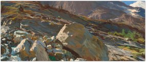Tablou - John Singer Sargent, Simplon Pass, reproducere (120x50 cm)
