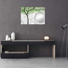 Tablou abstracție artistică (70x50 cm)