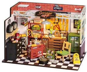 Casă miniaturală RoboTime garaj 2xAAA