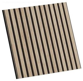 SET 4x panou acustic mural BATH DELUXE 54-060-08-86-12 DANVIKEN 60x60 cm stejar
