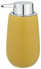Dozator de săpun lichid galben din ceramică 0.32 l Badi – Wenko