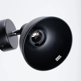 Spot de perete Sollux SL.1316 ELBA 1xE27/15W/230V negru