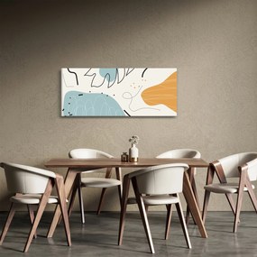 Tablou - Ilustrație de frunze (120x50 cm)
