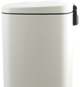 Coș de gunoi cu pedală soft-close Spirella Akira 50 l, alb mat, 50 l