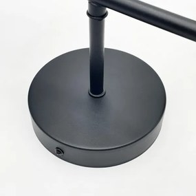 Brilagi - Lustră aplicată MALONY 4xE14/20W/230V neagră