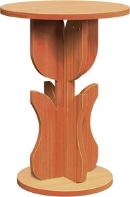 vidaXL Masă de cafea Maroniu cerat 39,5 x 39,5 x 53,5 cm