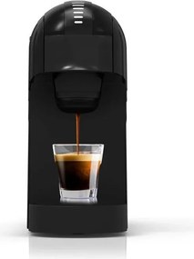 La mâna a doua: Espressor cu capsule 7in1 Crown CCM-1530B, 1400 W, 20 bar, 0.9 L, 7 adaptoare, Indicatoare LED, Controlul lungimii cafelei, Negru