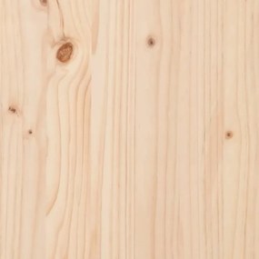 Tablie de pat, 95,5x4x100 cm, lemn masiv de pin Maro, 95.5 x 4 x 100 cm, 1