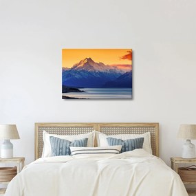 Tablou - Lacul Pukaki (70x50 cm)