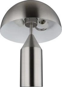 Globo 21030N - Lampă de masă ATOMA 2xE27/40W/230V crom mat