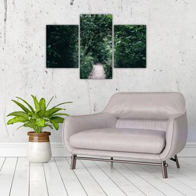 Tablou - Drumul prin pădure (90x60 cm)