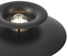 Lampă de masă retro din oțel negru 45cm - Pauly