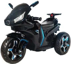 Motocicleta Electrica cu Acumulator Pentru Copii NOVOKIDS™ Shadow Motor, 2-6 ani, max 40 kg, Cu Sunete si Lumini LED, Trotineta Electrica, 3 Roti,