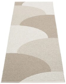 Covor tip traversă pentru interior și exterior bej 70x180 cm Hill Dark Linen – Pappelina