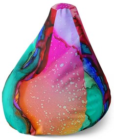 Sac de șezut Pear culorițe - pentru copii, colorat