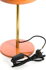 Veioză portocalie cu abajur din metal (înălțime 40 cm) Surin – Light &amp; Living