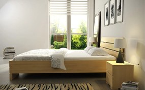 Pat lemn masiv Înalt TerraCraft Pin Personalizabil - 200x200cm