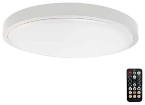 Plafonieră LED pentru baie cu senzor LED/18W/230V IP44 6500K d. 29 cm + telecomandă