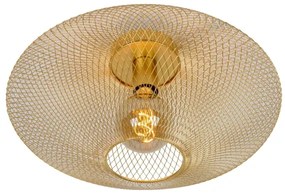 Plafonieră MESH 1xE27/40W/230V alămie Lucide 21123/45/02