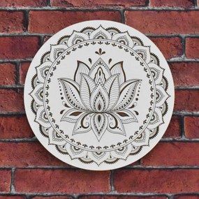 DUBLEZ | Decorațiune mandala pentru perete – Lotus