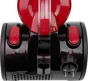 La mâna a doua: Aspirator fara sac Rosberg R51001B, 800W, HEPA, Ciclon, 2 L, Accesorii, Rosu