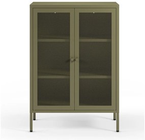 Dulap verde din metal 70x100x40 cm Fayna – Marckeric