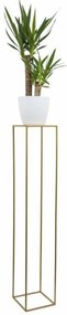 Suport pentru flori 100x24 cm, culoare aurie