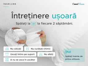 Protector de saltea impermeabil din frote GUARD 180 x 200 cm