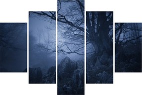 Tabloul pădurii întunecate (150x105 cm)