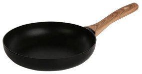 Tigaie Natura Light, aluminiu, negru, antiaderenta, 24 cm