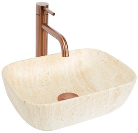 Lavoar Belinda mini travertine matt