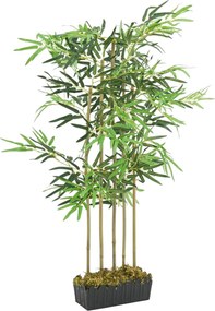 vidaXL Arbore din bambus artificial 730 de frunze 120 cm verde