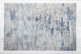 Covor Abstrakt 350x240cm, gri albastru