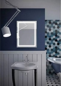Oglinda reversibila dreptunghiulara LED Dubiel Vitrum Focus 60x80 cm