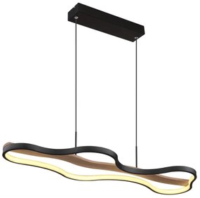 Lustră LED dimabilă pe cablu BEZZY LED/30W/230V Globo 67181H + telecomandă