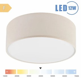 Plafonieră LED Brilagi SIRIJA LED/12W/230V d. 35 cm crem