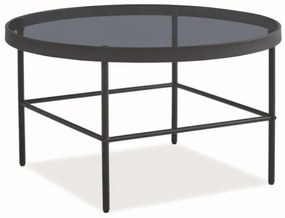 Masa de cafea Vanessa, neagra