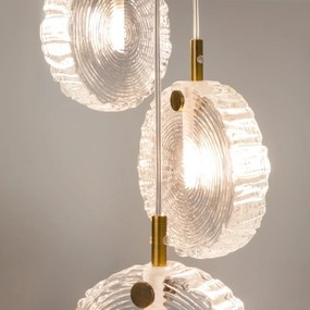 Lustra suspendata design decorativ modern Frozen 12L