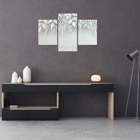 Tablou - Frunze de plasitic (90x60 cm)