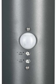 Deuba Lampa de exterior Dahlia cu senzor - antracit
